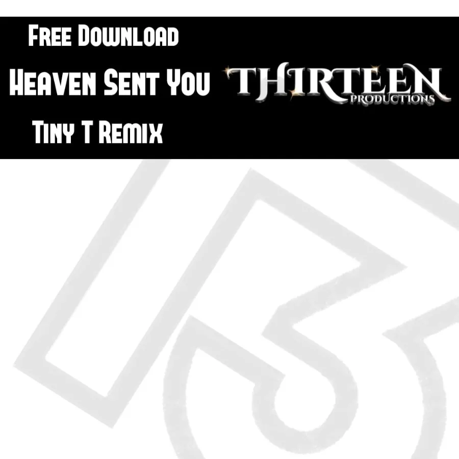 Heaven Sent You Remix TinyT Album Cover